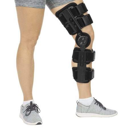 Vive Health ROM Hinged Knee Brace SUP1088BLK